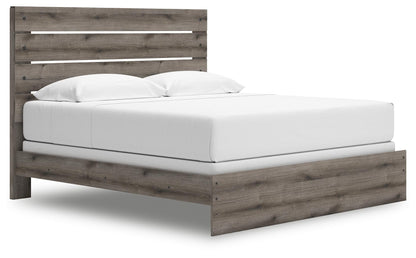 Urbanoore King Panel Bed, Dresser, Mirror, Chest and Nightstand