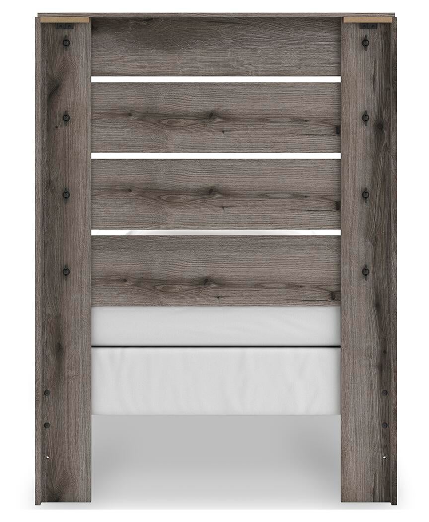 Urbanoore Twin Panel Bed, Dresser and Mirror
