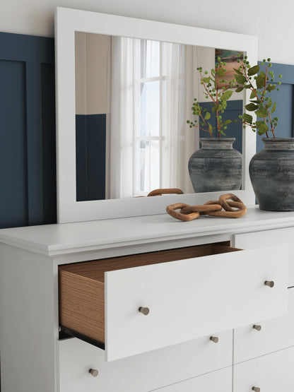 Bostwick Shoals Twin Panel Bed, Dresser, Mirror and Nightstand