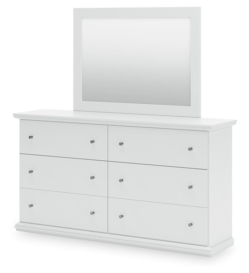 Bostwick Shoals Full Panel Bed, Dresser and Mirror