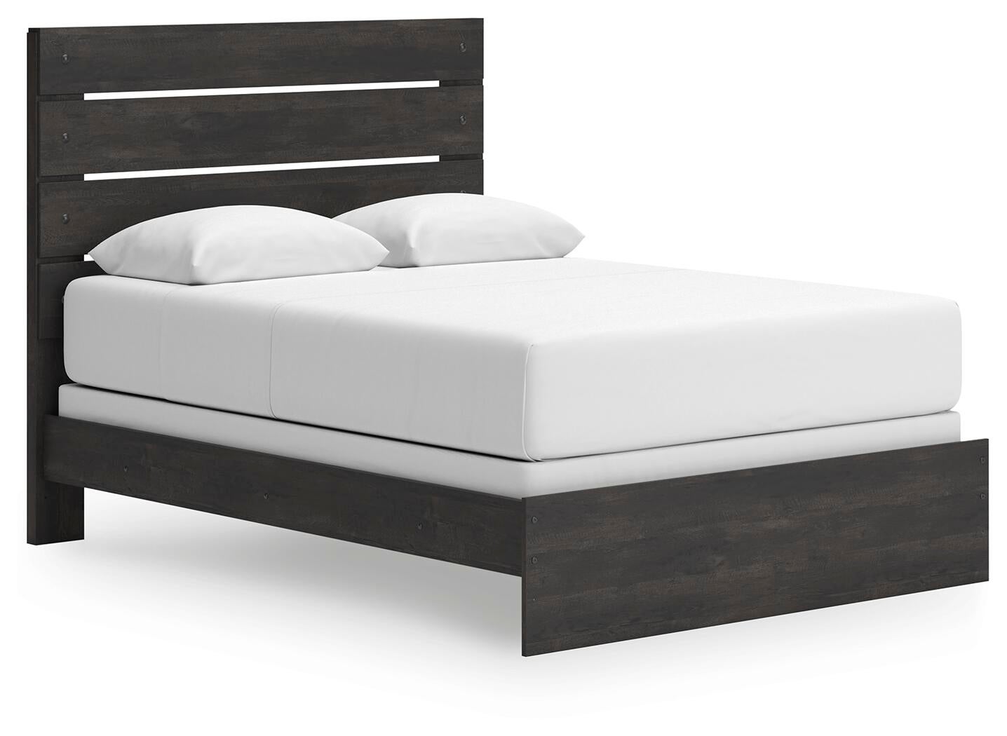 Delmorta Queen Panel Bed, Dresser and Mirror