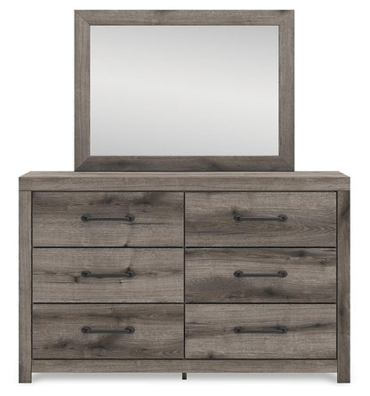 Urbanoore Twin Panel Bed with Storage, Dresser, Mirror, Chest and Nightstand