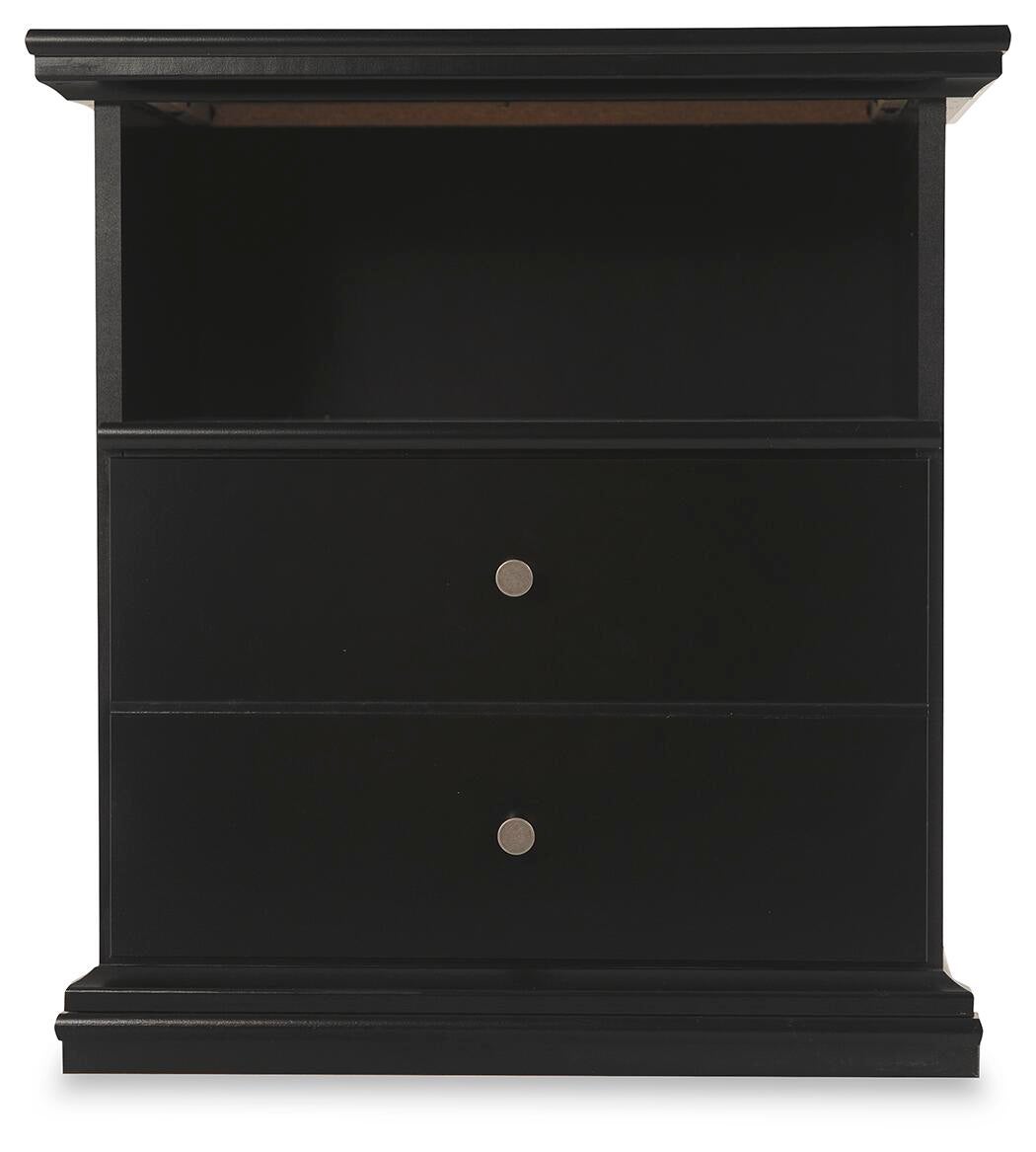 Maribel Twin Panel Bed, Dresser, Mirror, Chest and Nightstand