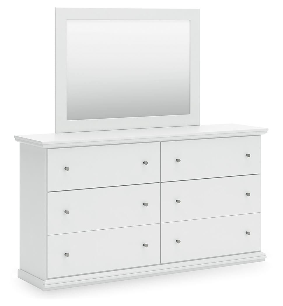 Bostwick Shoals Twin Panel Bed, Dresser, Mirror, Chest and Nightstand