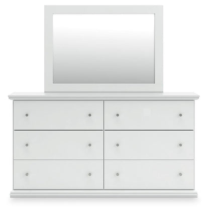 Bostwick Shoals King Panel Bed, Dresser and Mirror
