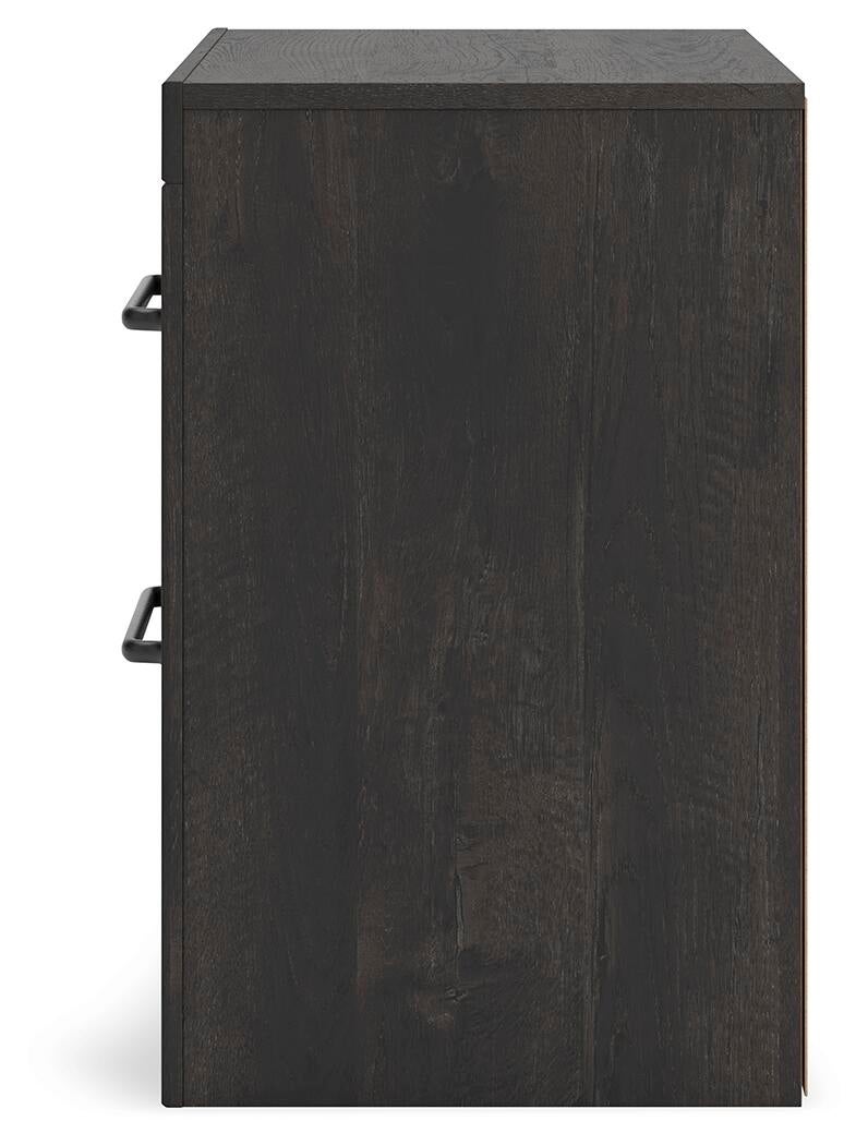 Delmorta Full Panel Bed, Dresser, Mirror, Chest and Nightstand