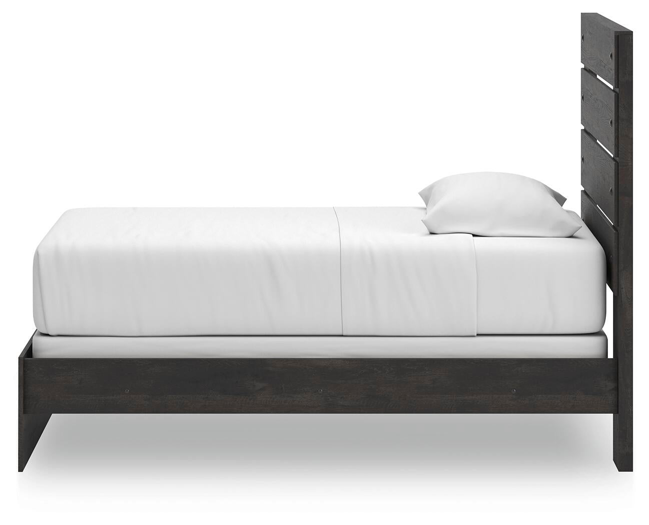 Delmorta Twin Panel Bed, Dresser and Mirror