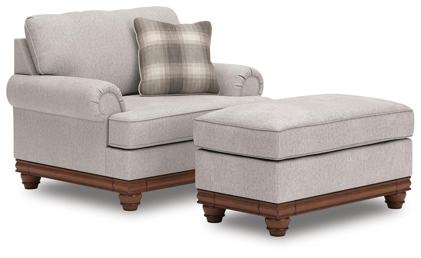 Stoughton Chair and Ottoman
