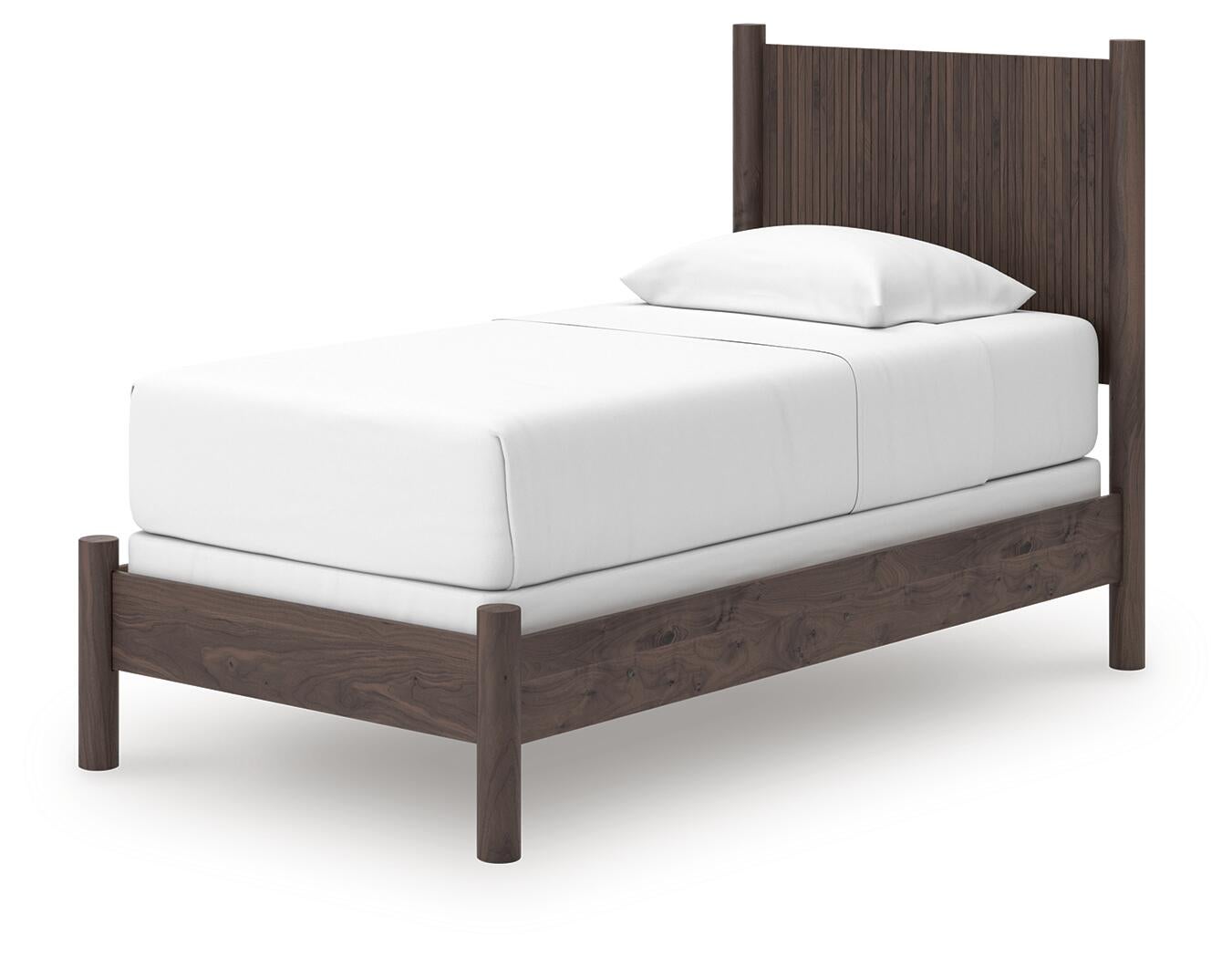 Cadmori Twin Panel Bed, Dresser, Mirror and Nightstand