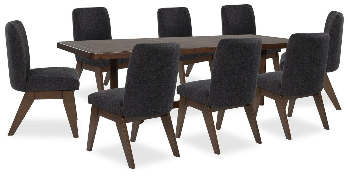 Kendamor Dining Table and 8 Chairs