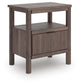 Cadmori Twin Panel Platform Bed, Dresser, Mirror and Nightstand
