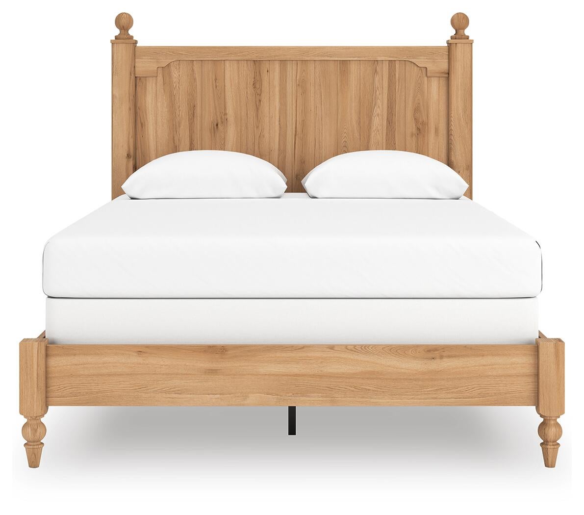 Galletyn Queen Panel Bed with Mirrored Dresser