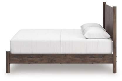 Cadmori Queen Panel Platform Bed, Dresser and Mirror