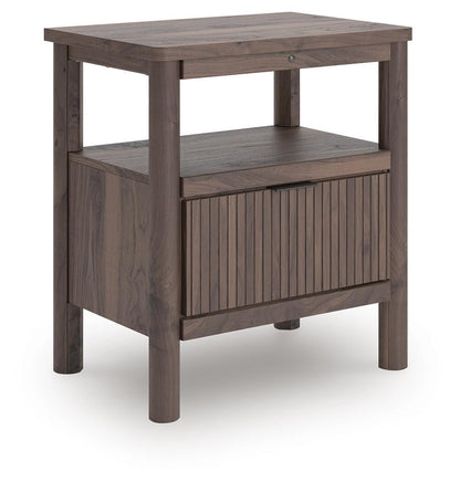 Cadmori Full Panel Platform Bed, Dresser, Mirror, Chest and Nightstand