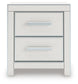 Birmonton King Upholstered Panel Platform Bed, Dresser, Mirror and Nightstand