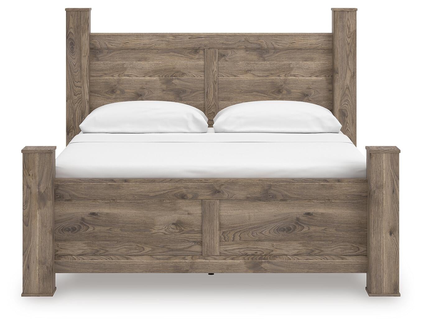 Keithland King Poster Bed, Dresser, Mirror and Nightstand