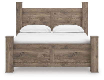 Keithland King Poster Bed, Dresser, Mirror and Nightstand