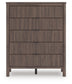 Cadmori Queen Panel Bed, Dresser, Mirror, Chest and Nightstand
