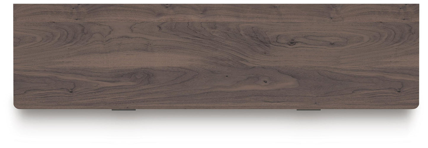 Cadmori King Panel Platform Bed, Dresser, Mirror and Nightstand
