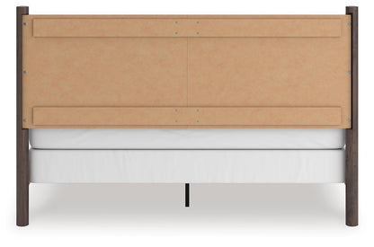Cadmori King Panel Bed, Dresser and Mirror