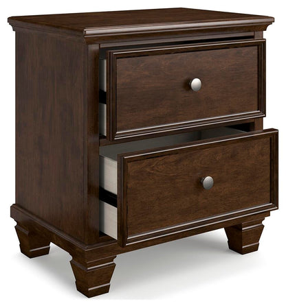 Danabrin Twin Panel Storage Bed, Dresser, Mirror and Nightstand