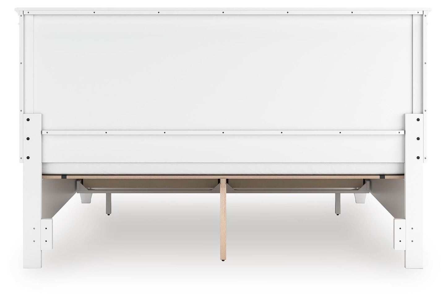Fortman King Panel Storage Bed with Mirrored Dresser