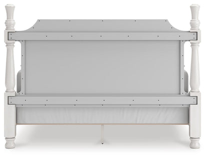 Chadworth King Poster Bed, Dresser and Mirror