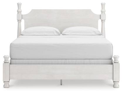 Chadworth California King Poster Bed, Dresser and Mirror