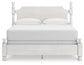 Rowlenstown California King Poster Bed, Dresser and Mirror