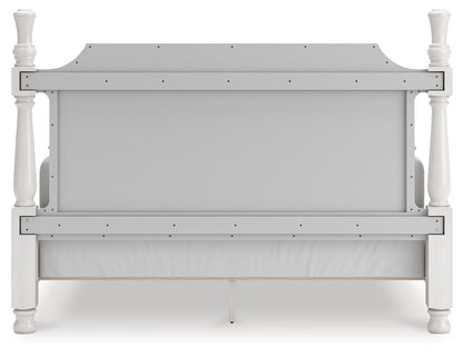 Chadworth California King Poster Bed, Dresser and Mirror