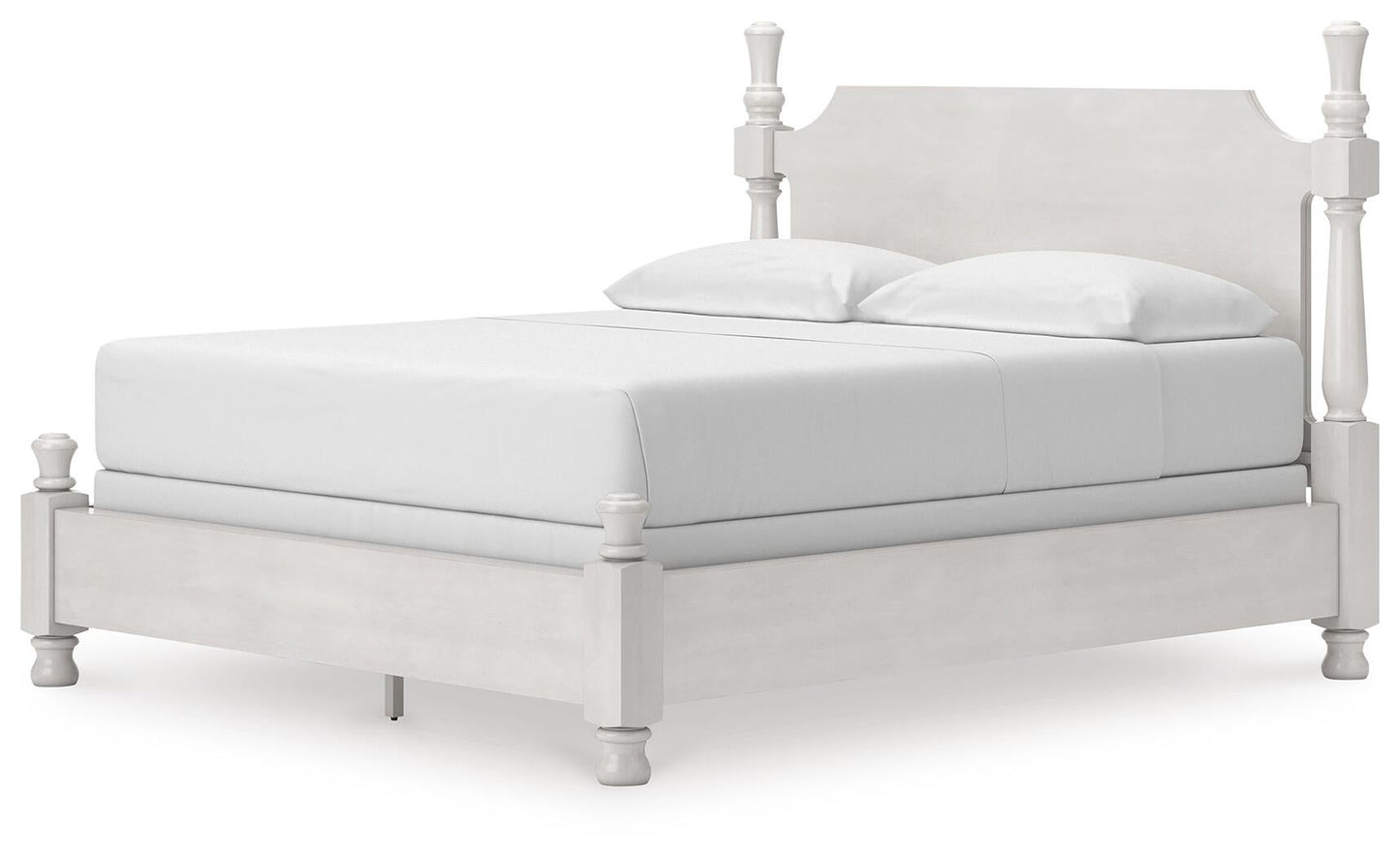 Chadworth California King Poster Bed, Dresser and Mirror
