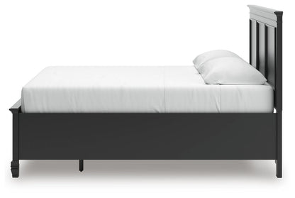 Lanolee King Panel Storage Bed, Dresser and Mirror