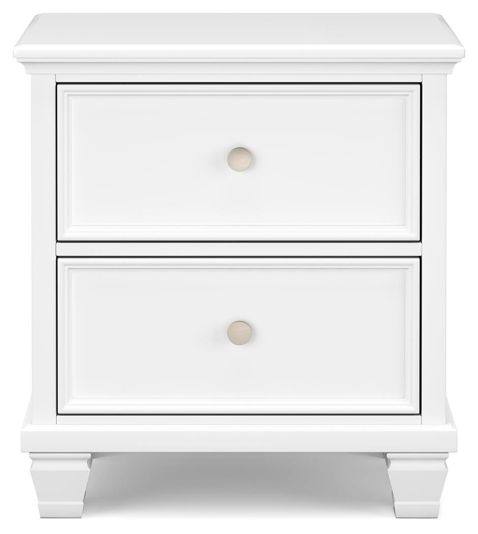 Fortman Full Panel Storage Bed, Dresser, Mirror and Nightstand