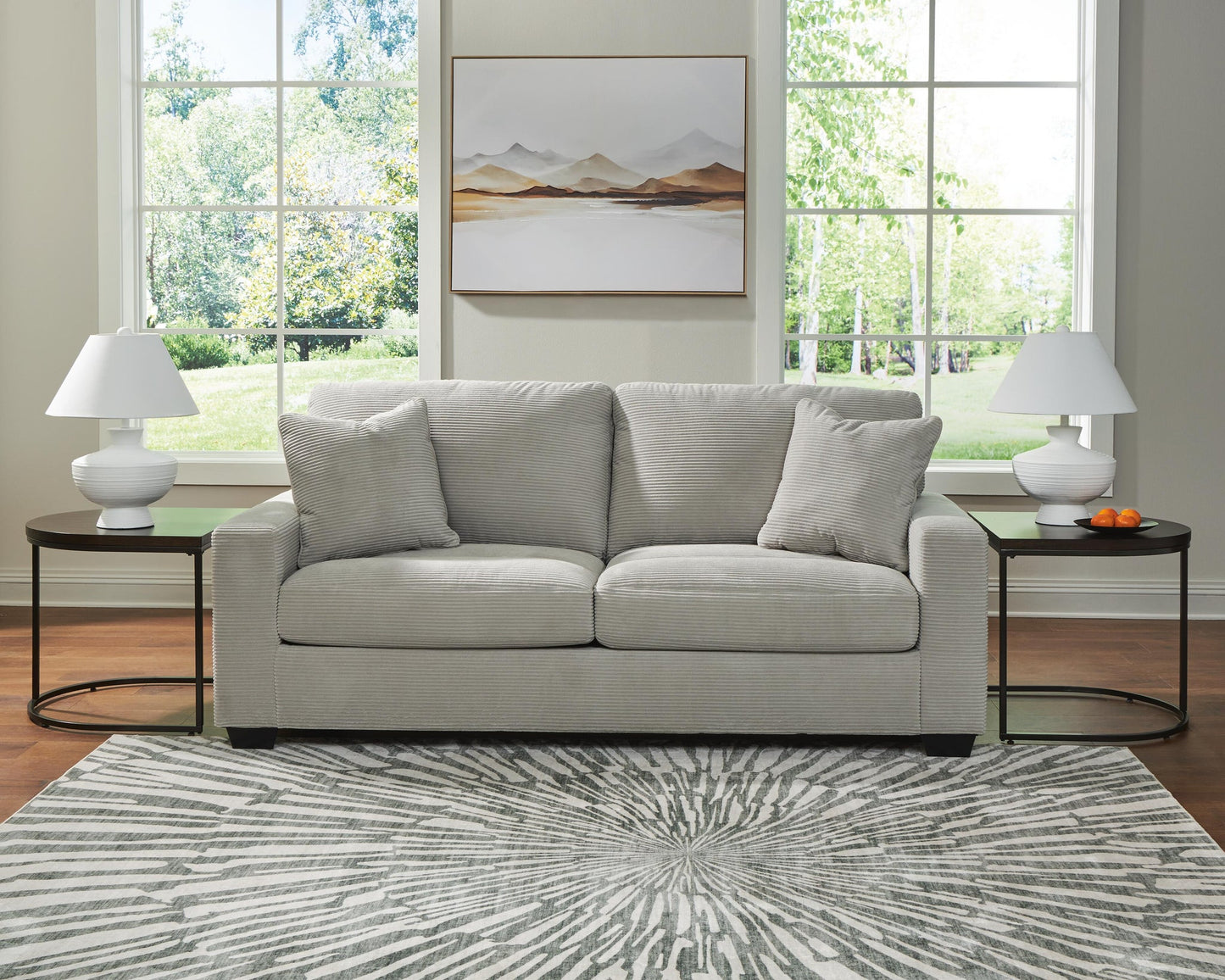 Amesley Sofa and Loveseat