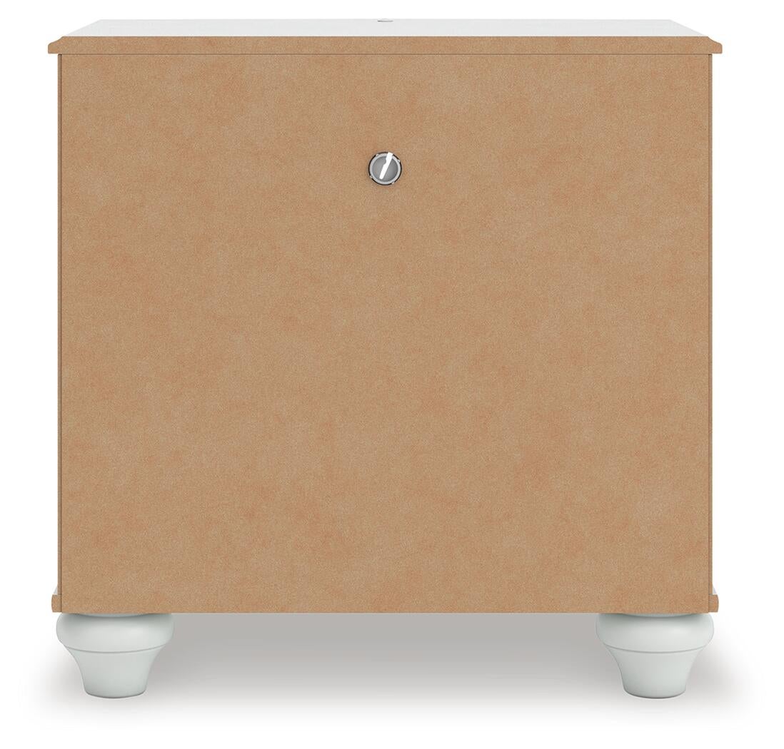 Maylilly Twin Upholstered Panel Storage Bed, Dresser, Mirror and Nightstand