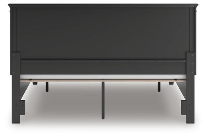 Lanolee King Panel Storage Bed, Dresser, Mirror and Nightstand