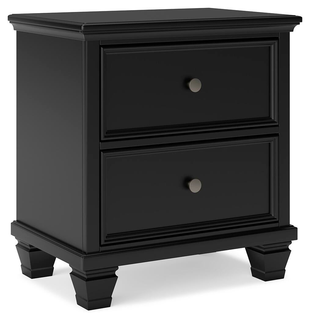 Lanolee Twin Panel Storage Bed, Dresser, Mirror and Nightstand