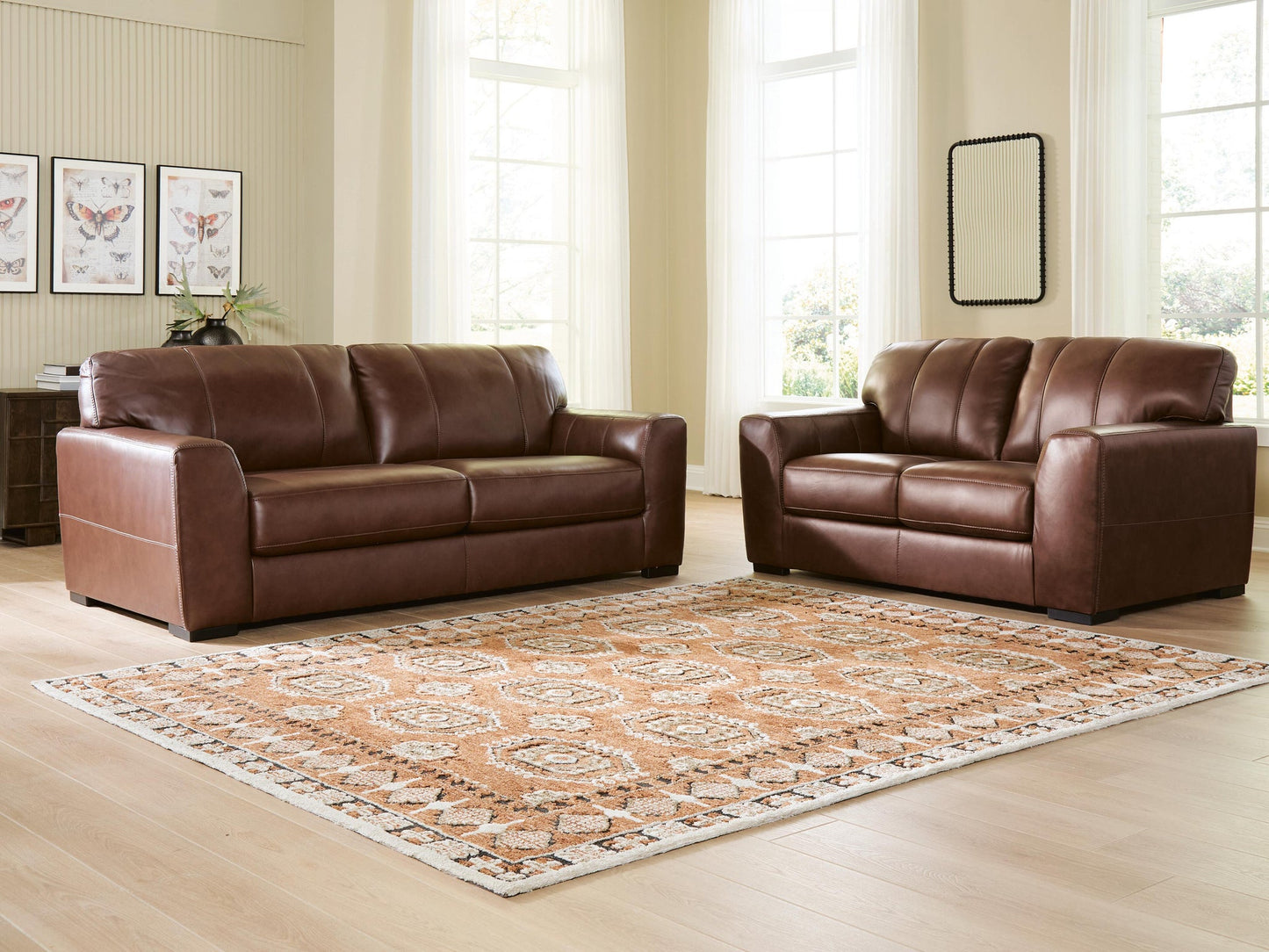 Mossano Sofa and Loveseat