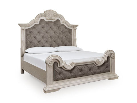 Bruchandi Queen Upholstered Panel Bed