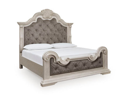 Bruchandi Queen Upholstered Panel Bed