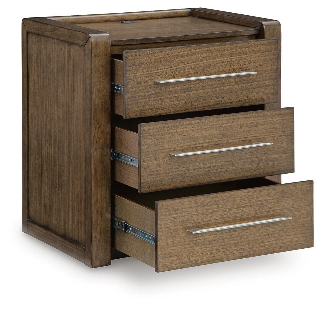 Marxmore Three Drawer Night Stand