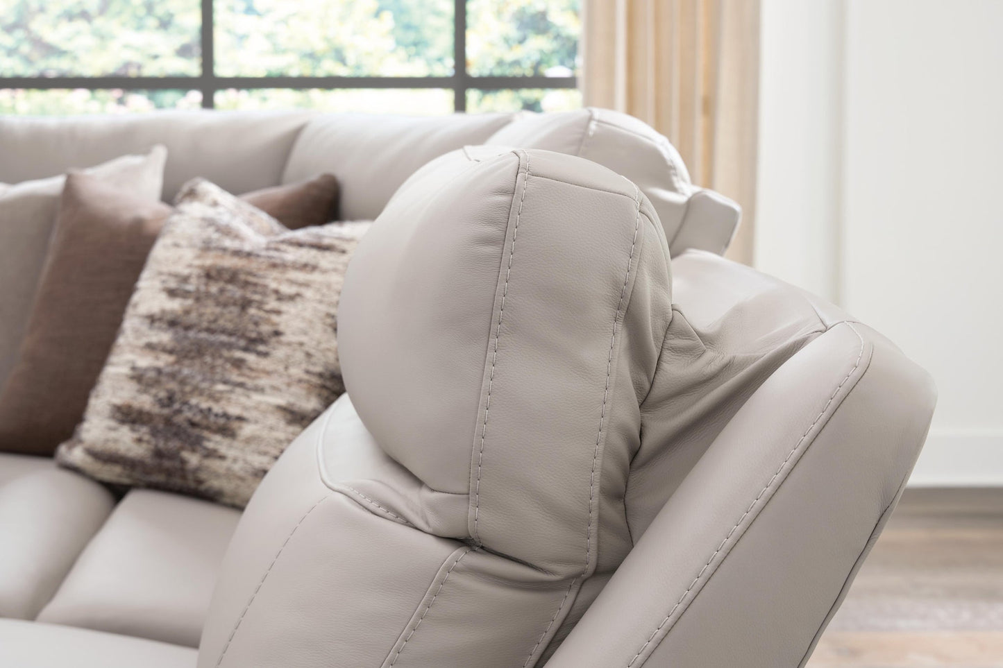 Gravier 6-Piece Power Reclining Sectional with Storage Console