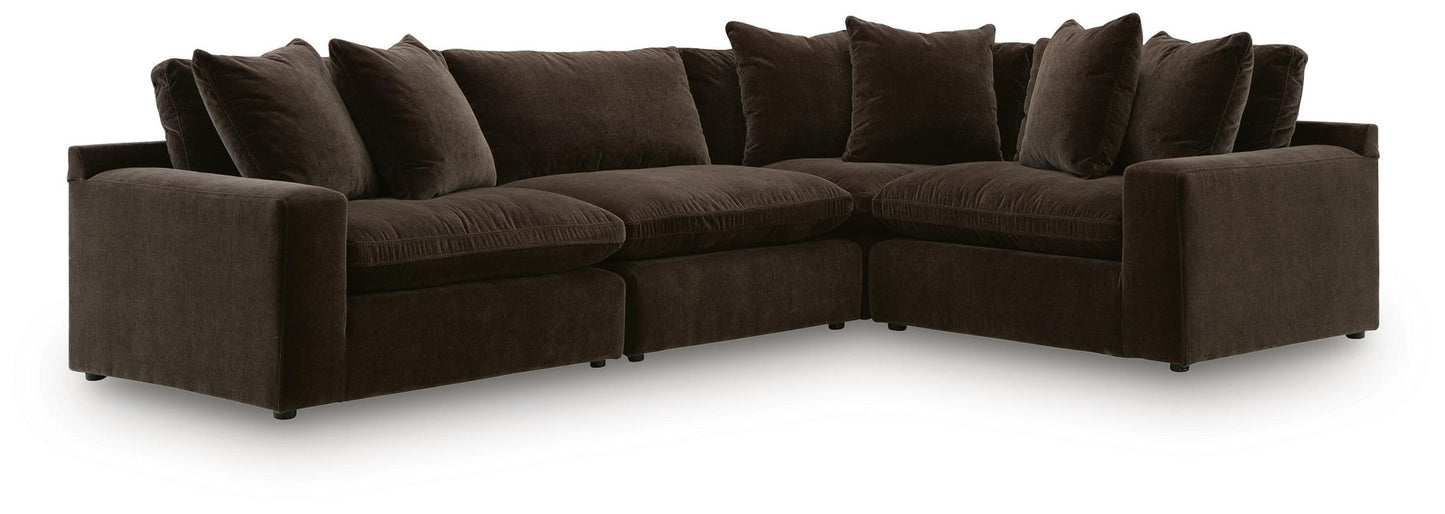 Maxton Heights 4-Piece Sectional