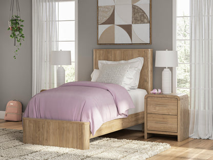Gramburg Twin Panel Platform Bed