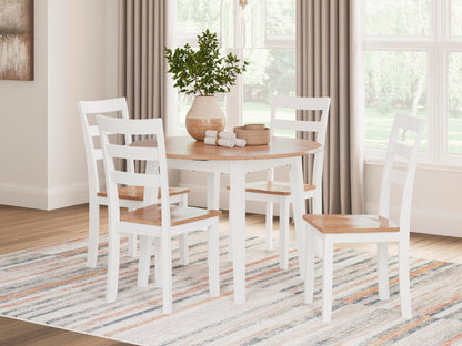 Gesthaven Dining Table and 2 Chairs