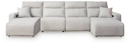 Modmax II 4-Piece Power Reclining Sectional with Chaise