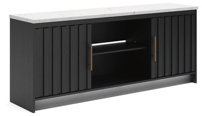 Cadmori XL TV Stand w/Fireplace Option