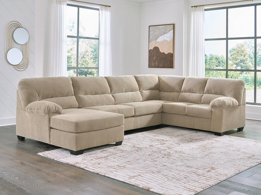 SimpleJoy 3-Piece Sectional with Chaise