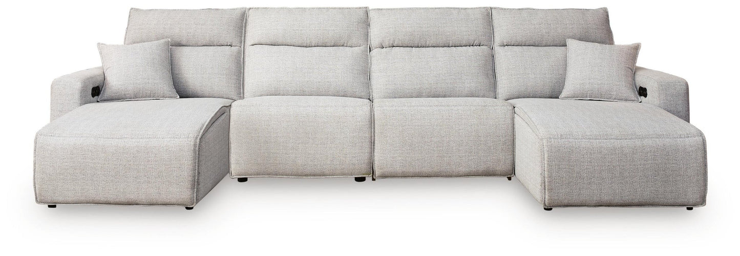 Modmax II 4-Piece Reclining Sectional with Double Chaise