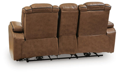 Gruaro PWR REC Loveseat/CON/ADJ HDRST